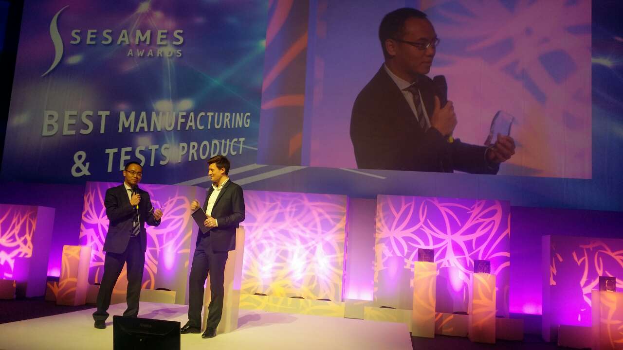 蜜桃视频一区产品荣膺2015法国SESAMES AWARDS大奖